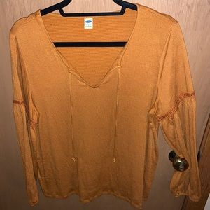 Long sleeve blouse